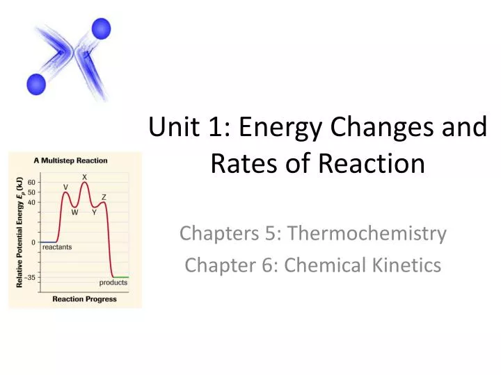 unit 1 energy changes and rates of reaction