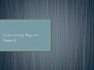 Leavening Agents