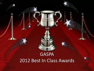 2012 GASPA Best in Class