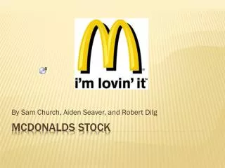 McDonalds Stock
