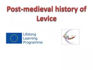 Post-medieval history of Levice