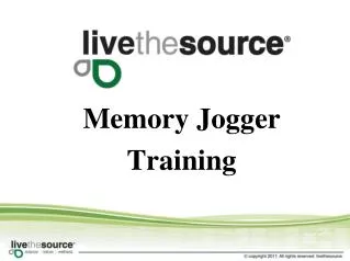 Memory Jogger Training