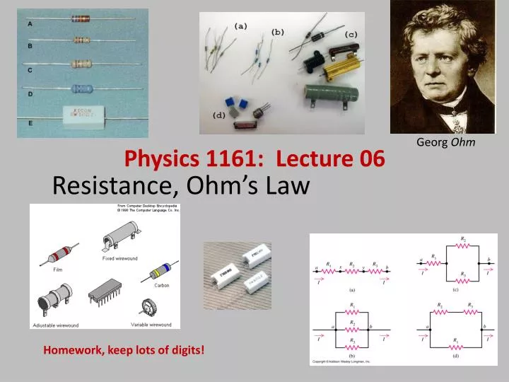 resistance ohm s law