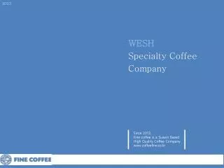 WESH Specialty Coffee Company
