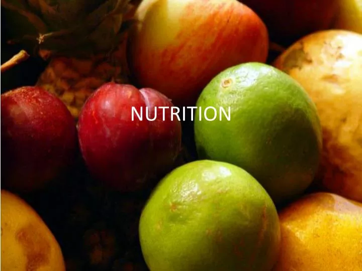 nutrition