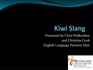 Kiwi Slang