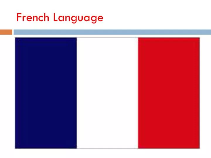 french language