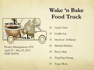 Wake ‘n Bake Food Truck
