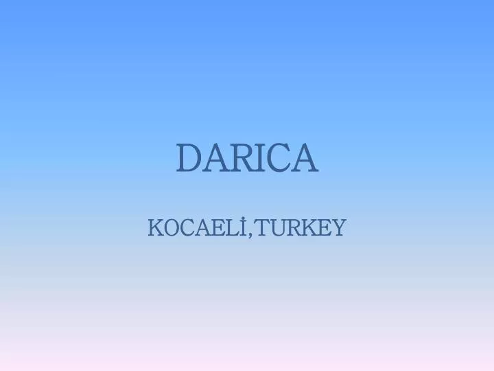 darica