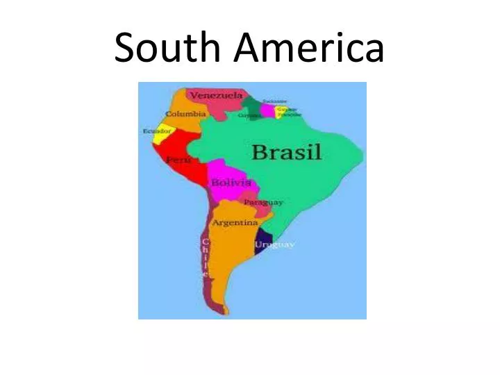 south america