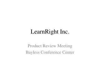 LearnRight Inc.