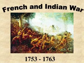 French and Indian War