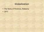 Globalization - slide 1