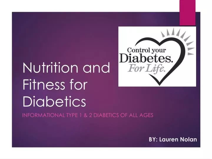 nutrition and fitness for diabetics