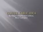 Innovative Modular Coffee Shop Table Design for Enhanced Patron Experience - slide 1