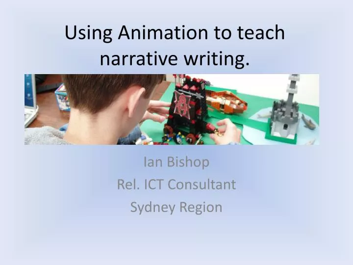 using animation to teach narrative writing