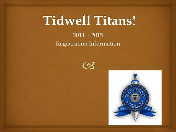 tidwell titans