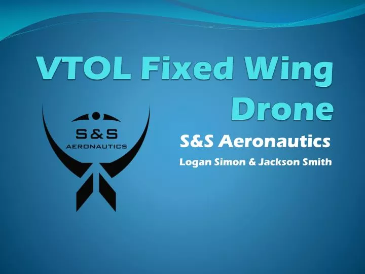 vtol fixed wing drone