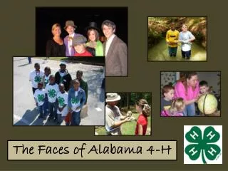 The Faces of Alabama 4-H