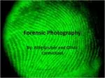 Forensic Photography - slide 1