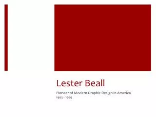 Lester Beall