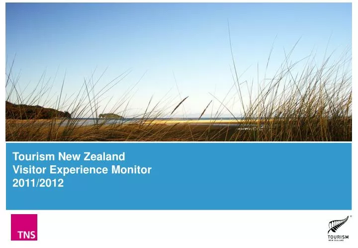 tourism new zealand visitor experience monitor 2011 2012