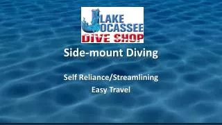 Side-mount Diving