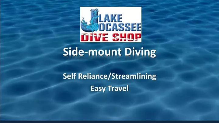 side mount diving