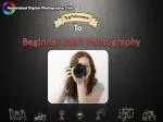 Beginner DSLR Photography - slide 1