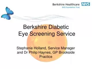 Berkshire Diabetic Eye Screening Service