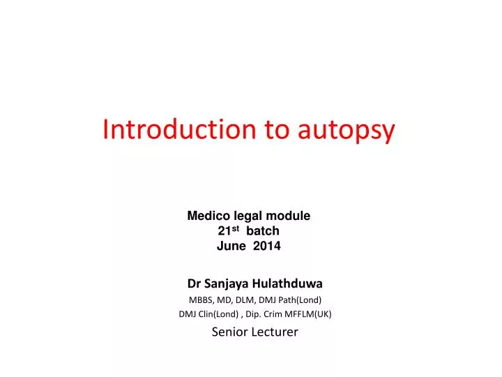 introduction to autopsy