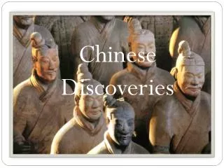 Chinese Discoveries