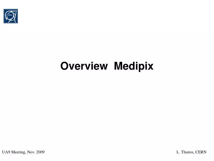 overview medipix