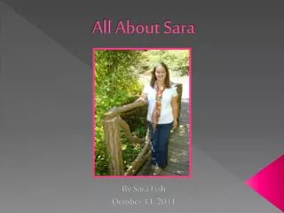 All About Sara