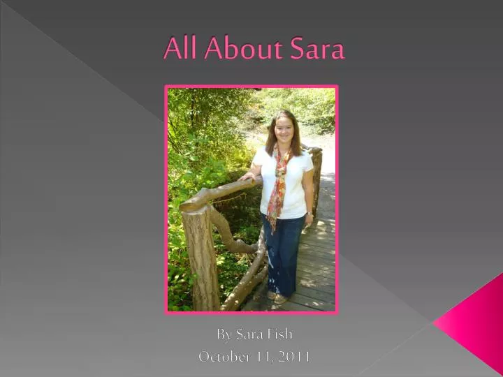 all about sara