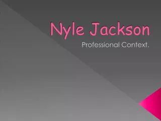 Nyle Jackson