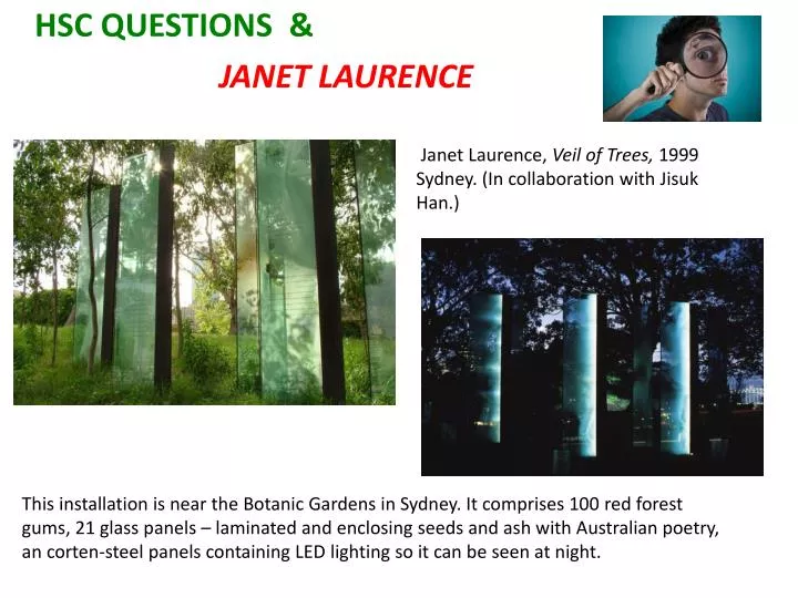 hsc questions janet laurence