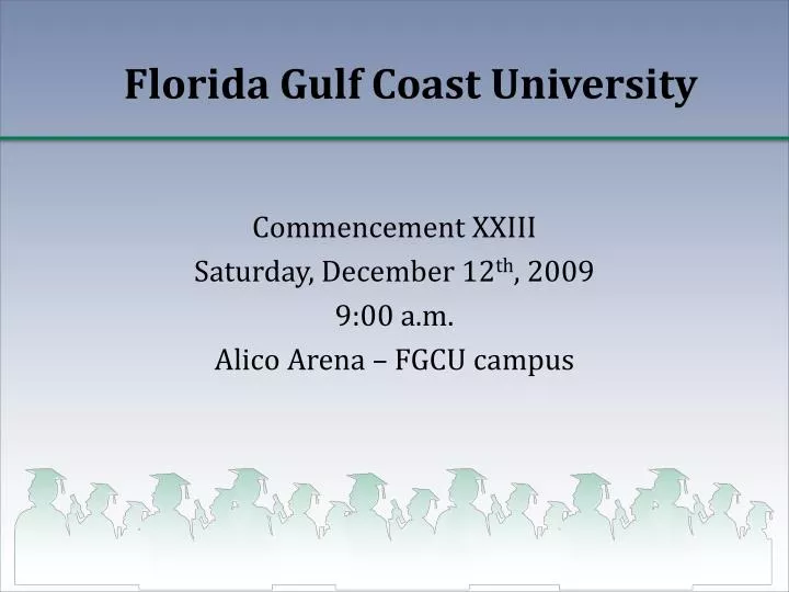 florida gulf coast university