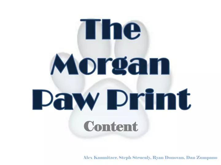 the morgan paw print
