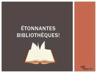 tonnantes biblioth ques