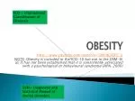 OBESITY - slide 1