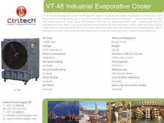 48 inch desert air cooler. outdoor air cooler. evaporative