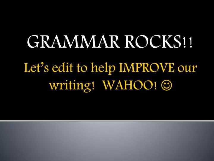 grammar rocks