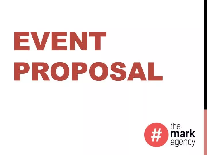 event proposal