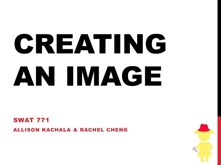 creating an image