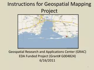 Instructions for Geospatial Mapping Project