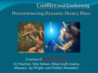 conflict and conformity deconstructing dynamic disney duos