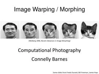 Image Warping / Morphing