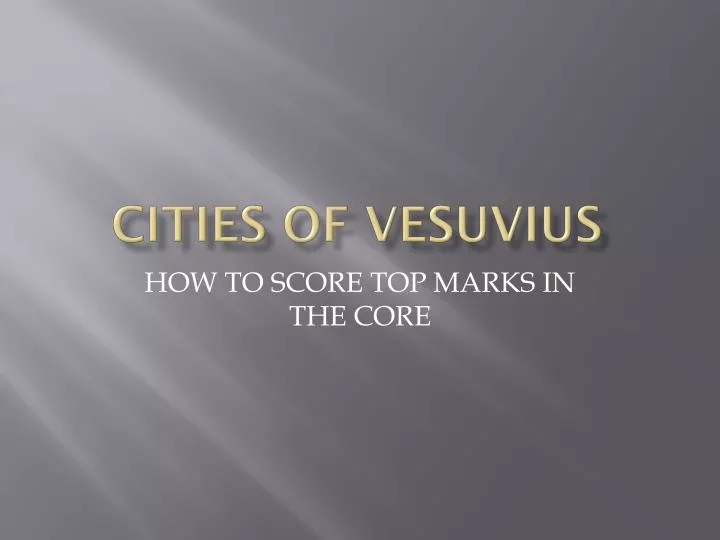 cities of vesuvius