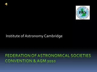 Institute of Astronomy Cambridge